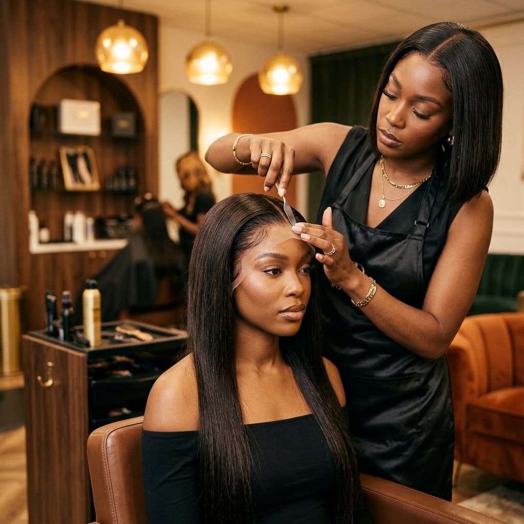 Premium Lace Wig Installation
